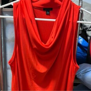 Ann Taylor Vibrant Orange Top